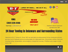 Tablet Screenshot of bftowing.com